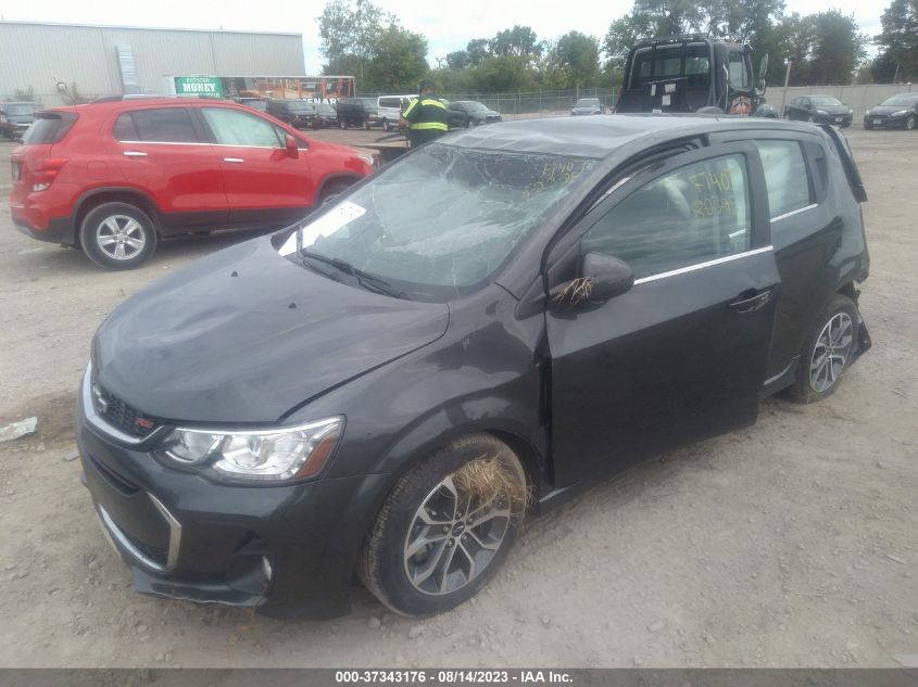 2018 CHEVROLET SONIC LT - 1G1JD6SH4J4103830