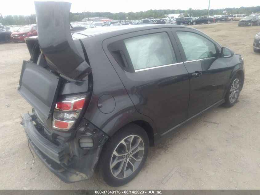 2018 CHEVROLET SONIC LT - 1G1JD6SH4J4103830