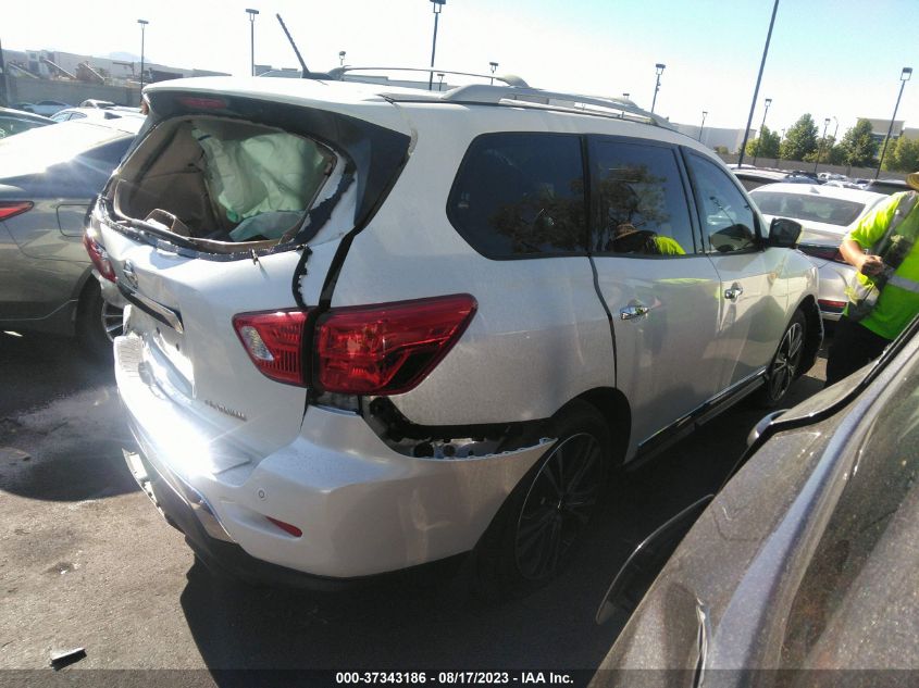 2017 NISSAN PATHFINDER PLATINUM - 5N1DR2MN4HC623233