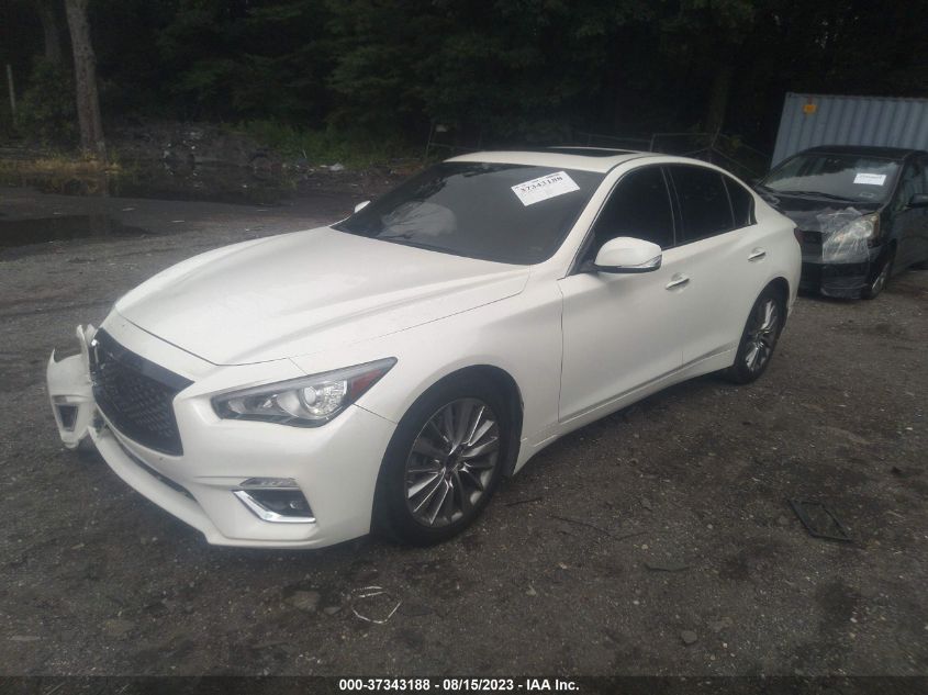 2019 INFINITI Q50 3.0T LUXE - JN1EV7AR3KM591761