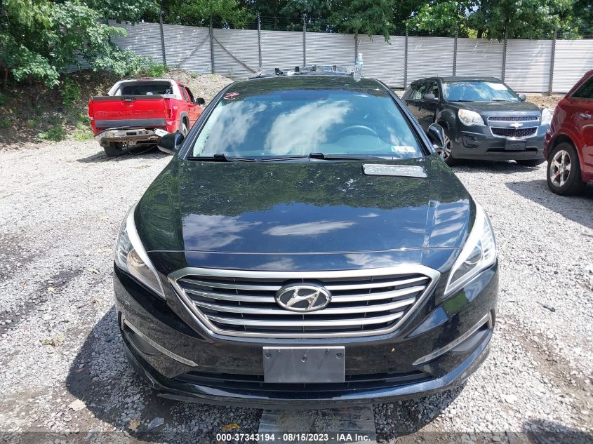 2015 HYUNDAI SONATA 2.4L SE - 5NPE24AF6FH209569