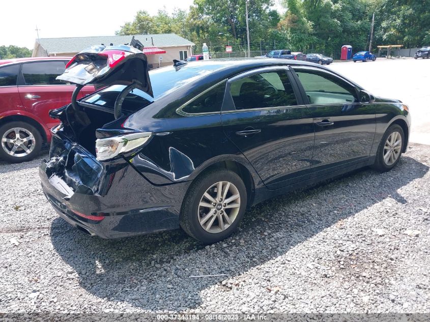 2015 HYUNDAI SONATA 2.4L SE - 5NPE24AF6FH209569