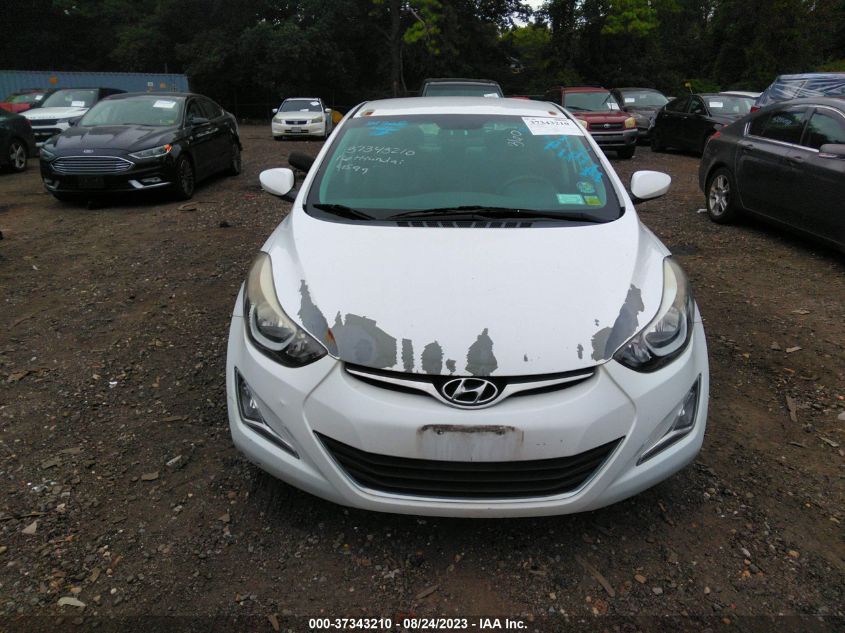2016 HYUNDAI ELANTRA SE - 5NPDH4AE8GH742980