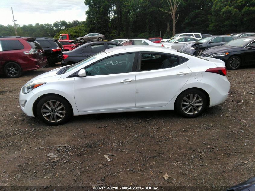2016 HYUNDAI ELANTRA SE - 5NPDH4AE8GH742980