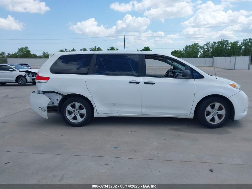 2013 TOYOTA SIENNA L - 5TDZK3DC8DS400897