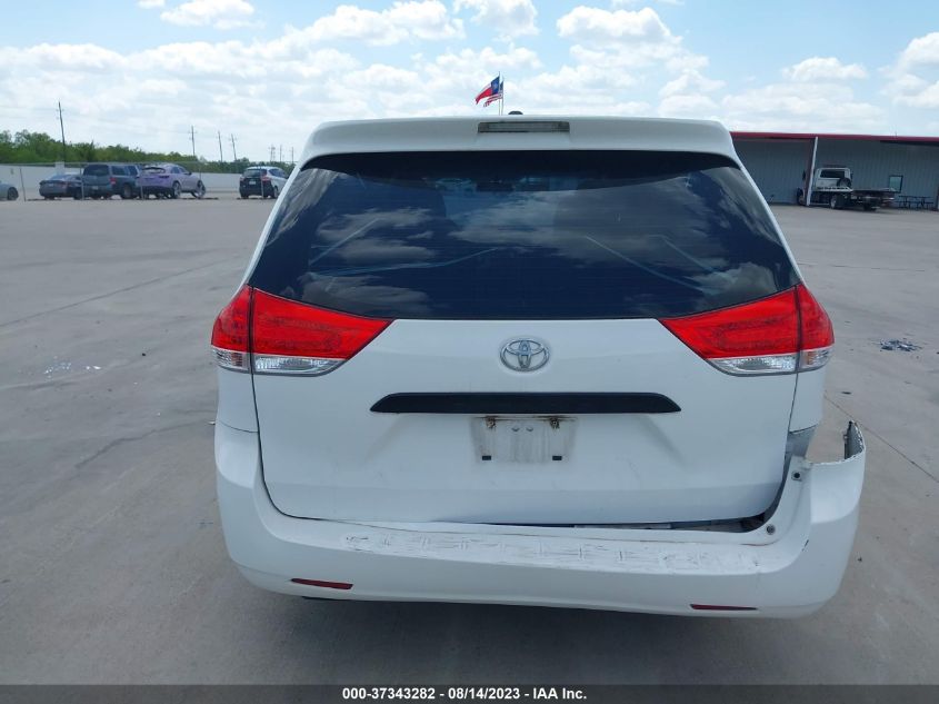 2013 TOYOTA SIENNA L - 5TDZK3DC8DS400897