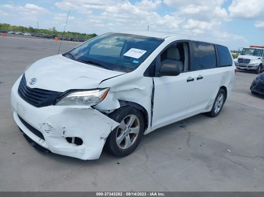2013 TOYOTA SIENNA L - 5TDZK3DC8DS400897