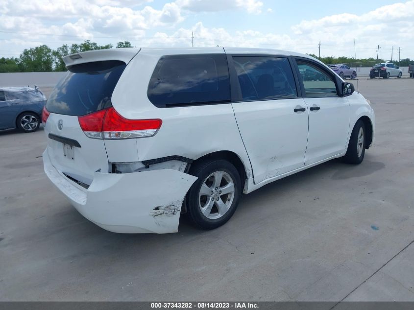 2013 TOYOTA SIENNA L - 5TDZK3DC8DS400897