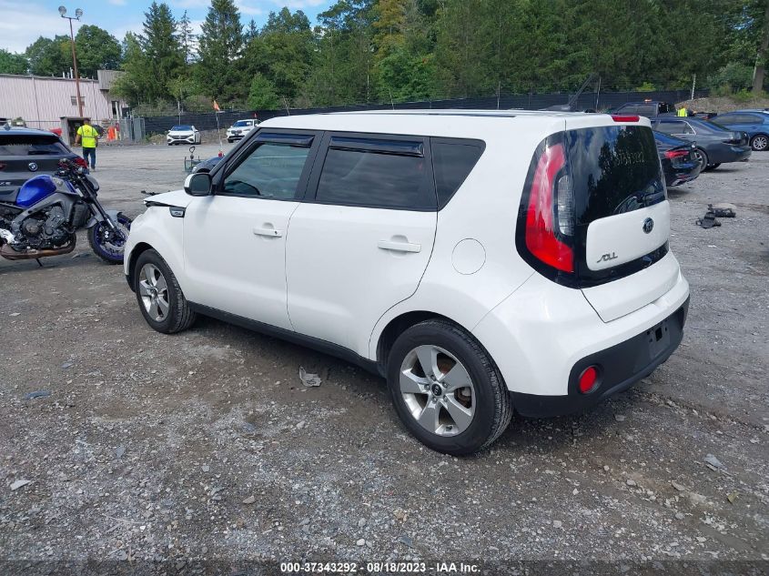 2018 KIA SOUL BASE - KNDJN2A2XJ7570064