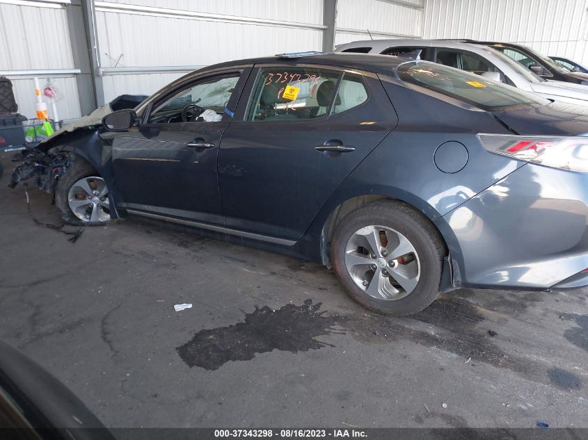 2015 KIA OPTIMA HYBRID - KNAGM4AD6F5086290