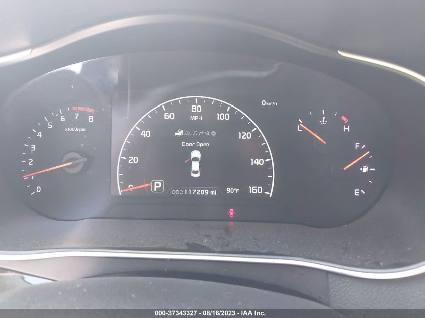 2014 KIA CADENZA LIMITED KNALN4D7XE5163789