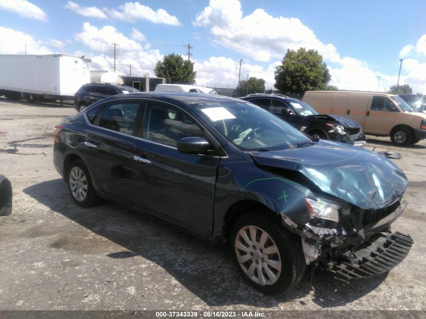 2015 NISSAN SENTRA S/SV/SR/SL - 3N1AB7AP9FL675637