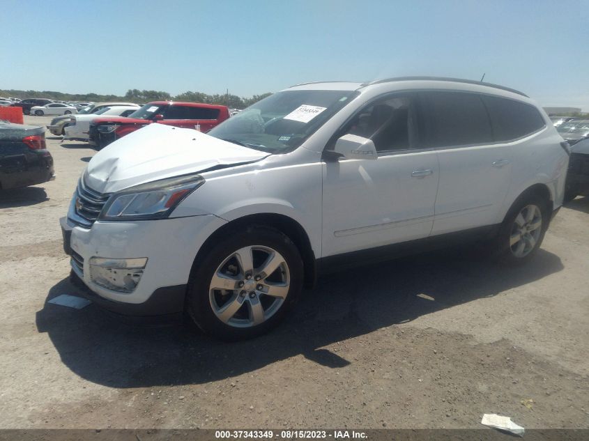 2016 CHEVROLET TRAVERSE LTZ - 1GNKRJKD7GJ248178