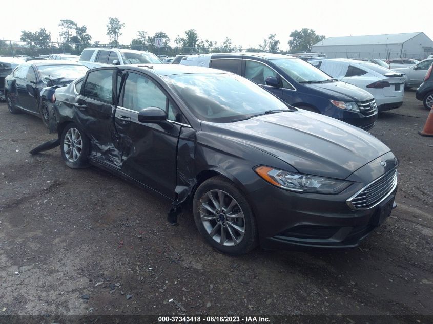 2017 FORD FUSION SE - 3FA6P0H77HR340870