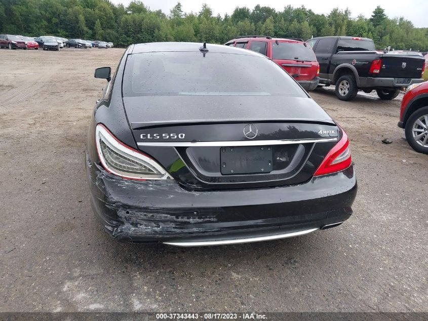 2013 MERCEDES-BENZ CLS-CLASS CLS 550 WDDLJ9BB8DA068937