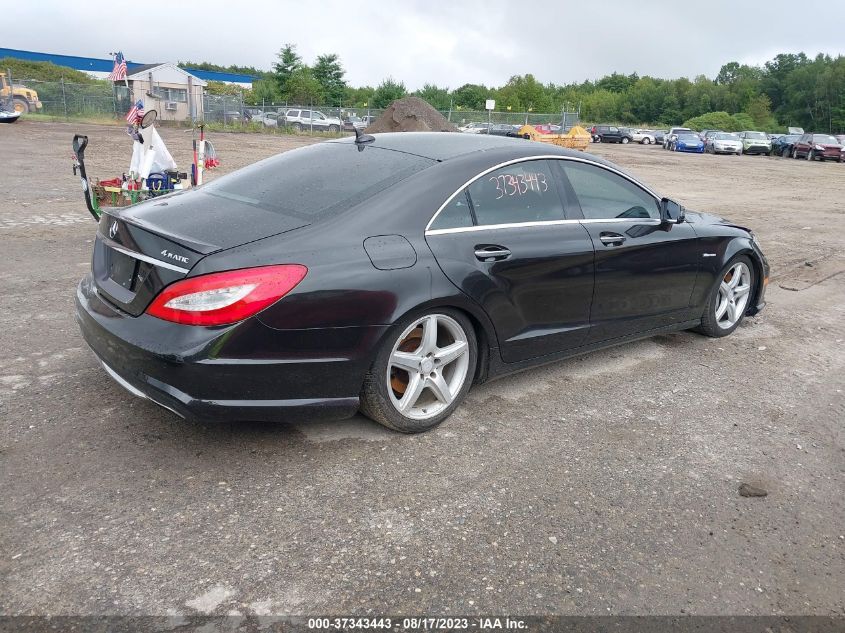 2013 MERCEDES-BENZ CLS-CLASS CLS 550 WDDLJ9BB8DA068937