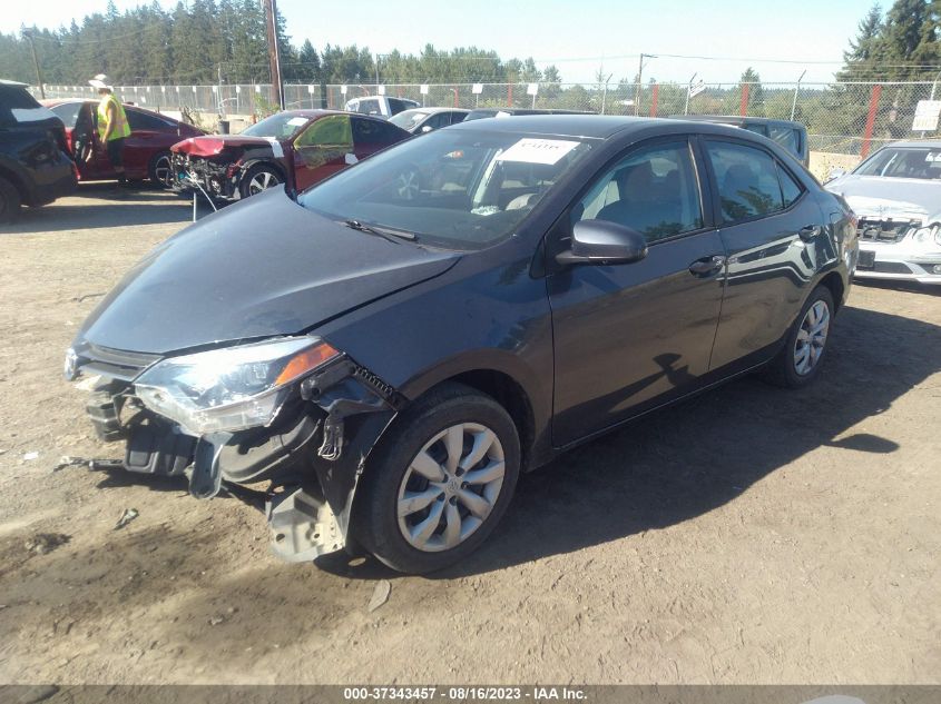 2016 TOYOTA COROLLA L/LE/S/S PLUS/LE PLUS - 2T1BURHE5GC699630