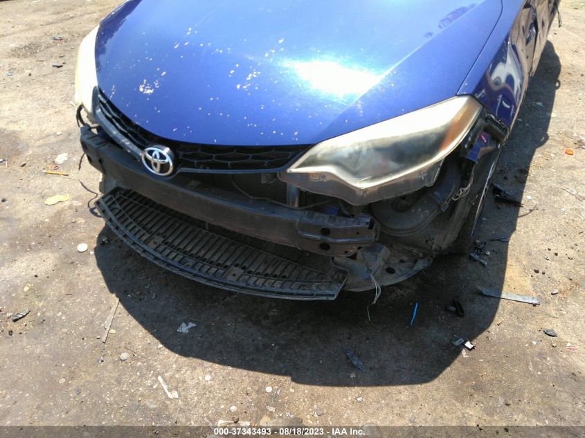 2014 TOYOTA COROLLA L/LE/S/S PLUS/LE PLUS - 2T1BURHEXEC018293