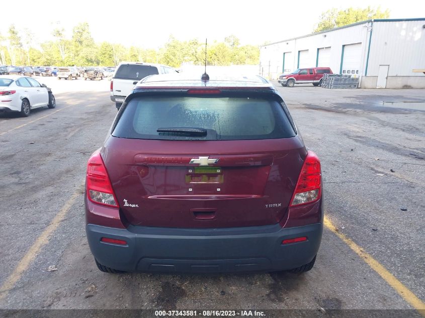 2016 CHEVROLET TRAX LS - 3GNCJKSB3GL266296