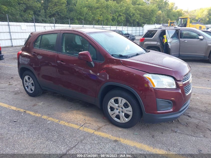 2016 CHEVROLET TRAX LS - 3GNCJKSB3GL266296