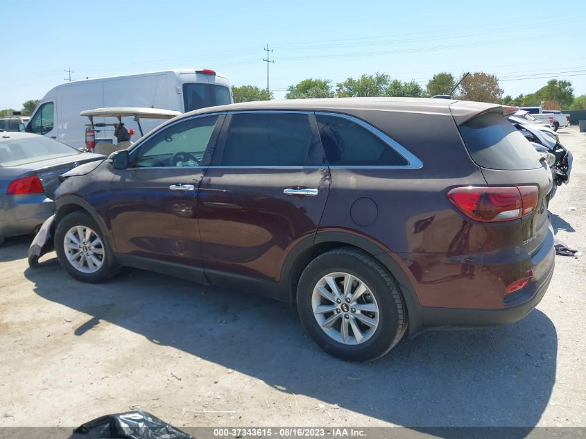 2019 KIA SORENTO LX - 5XYPG4A30KG459133