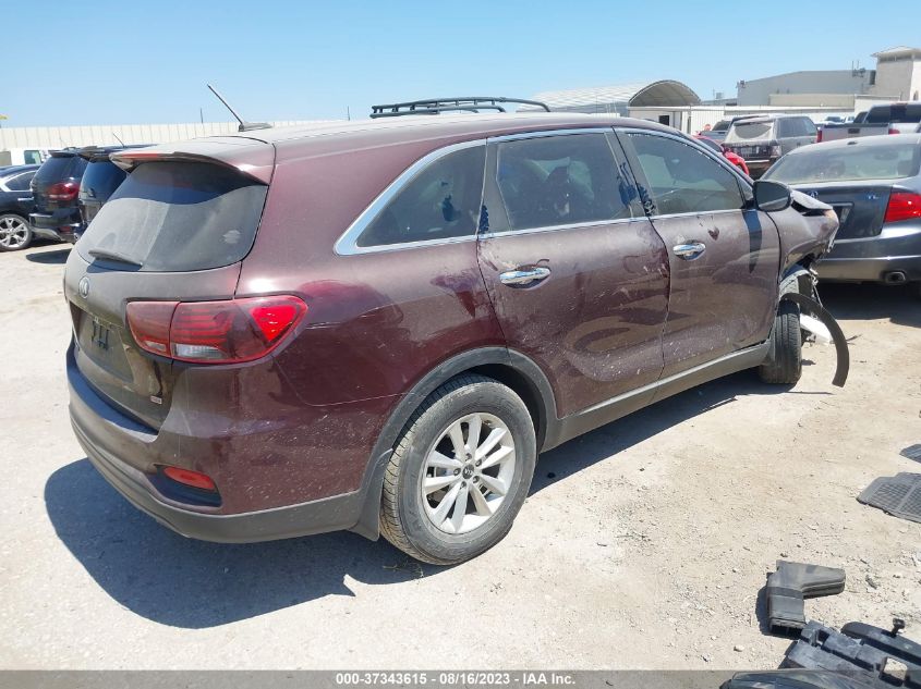 2019 KIA SORENTO LX - 5XYPG4A30KG459133