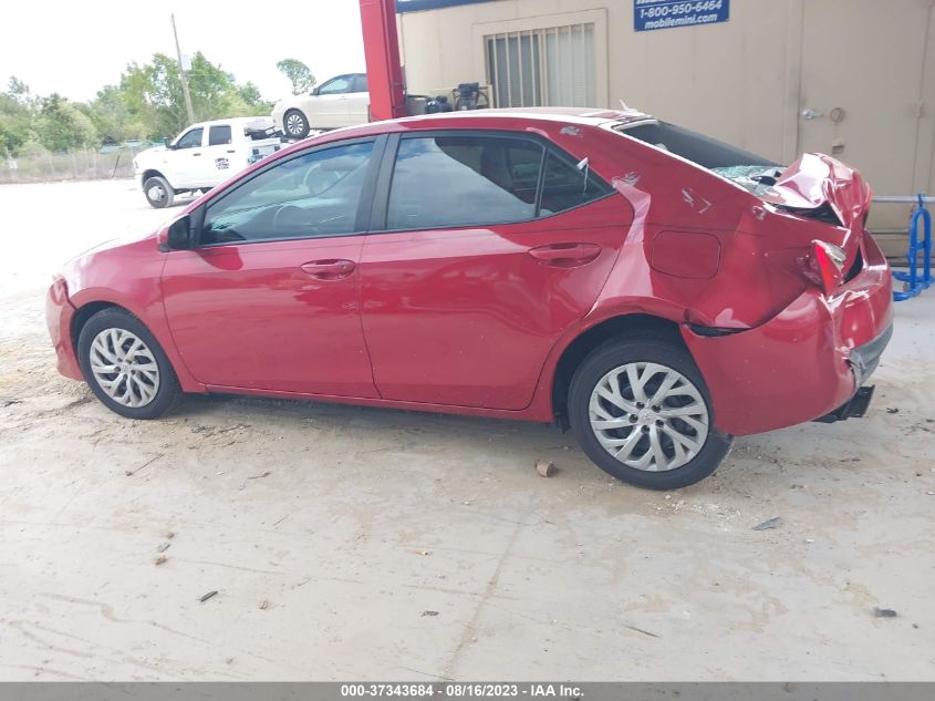 2019 TOYOTA COROLLA L/LE/SE/XLE/XSE - 2T1BURHE5KC220860