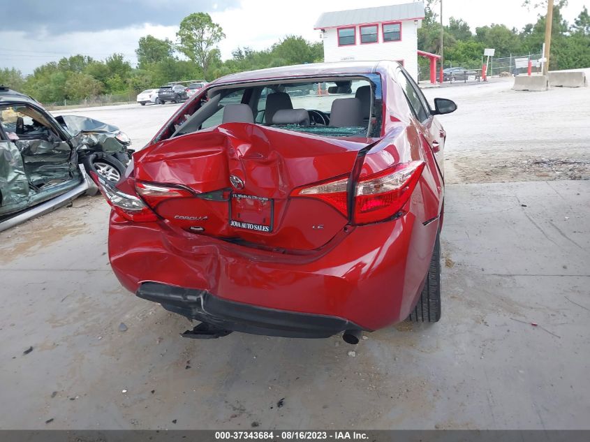 2019 TOYOTA COROLLA L/LE/SE/XLE/XSE - 2T1BURHE5KC220860