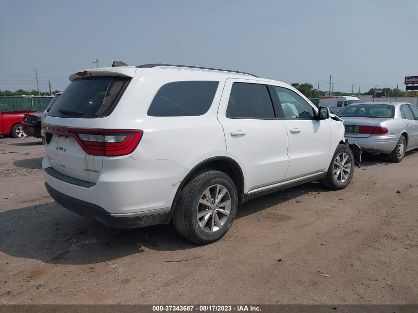2015 DODGE DURANGO LIMITED - 1C4RDJDG8FC101769