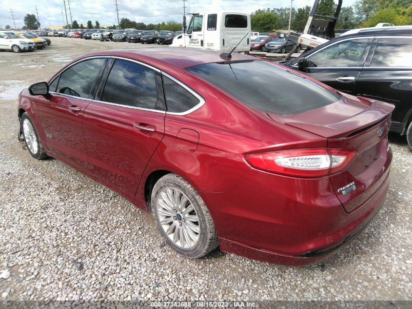 2014 FORD FUSION ENERGI TITANIUM - 3FA6P0SU2ER101172