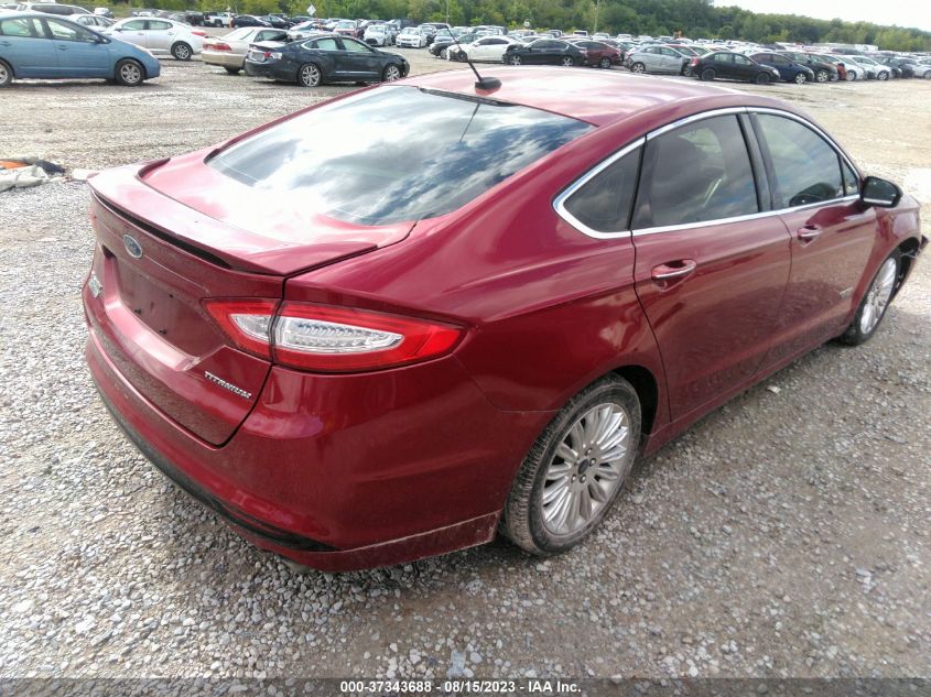 2014 FORD FUSION ENERGI TITANIUM - 3FA6P0SU2ER101172