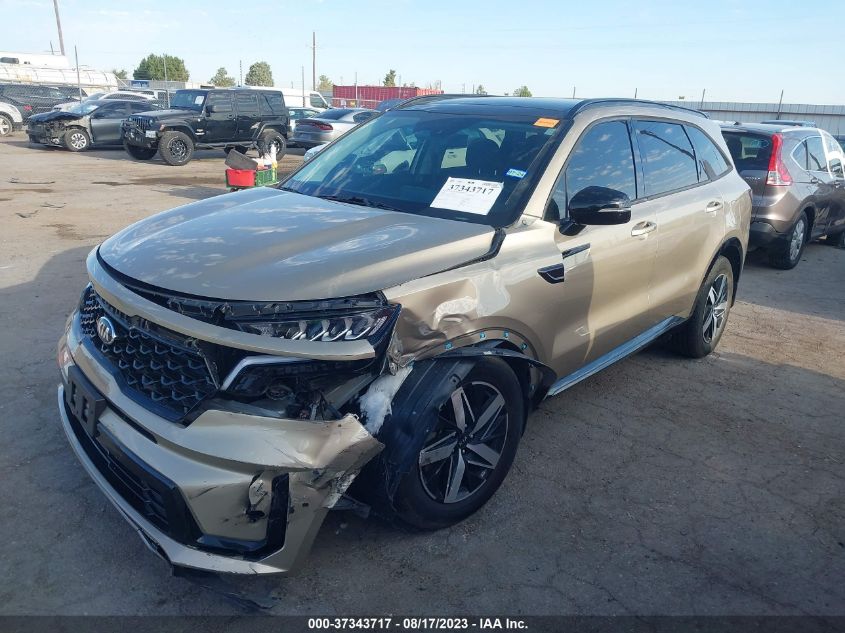 2021 KIA SORENTO S - 5XYRL4LC6MG030616