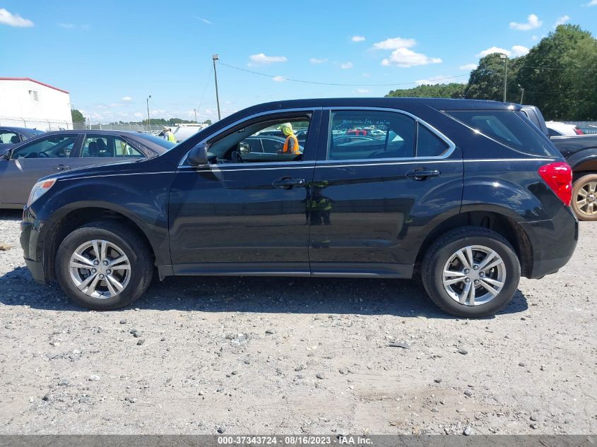 2013 CHEVROLET EQUINOX LS - 2GNALBEK6D6371296