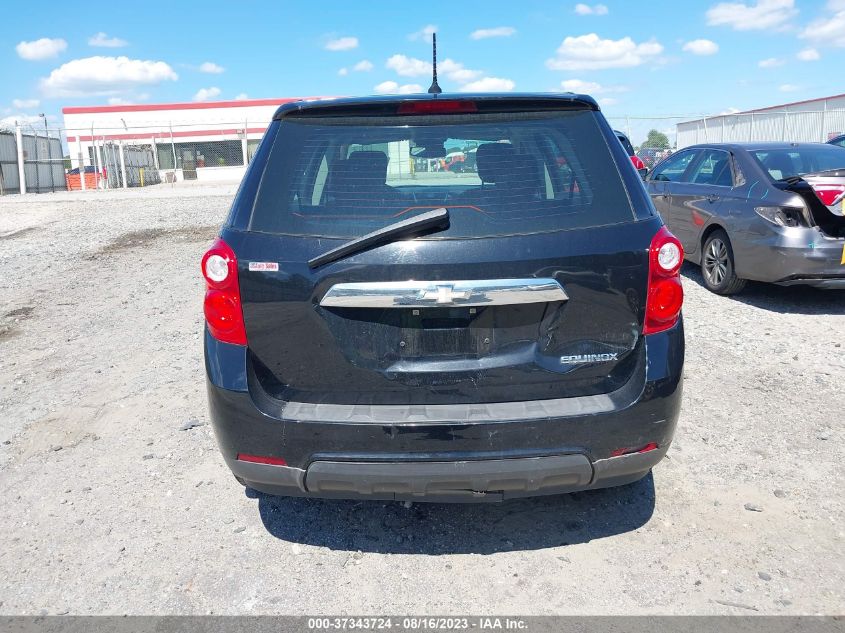 2013 CHEVROLET EQUINOX LS - 2GNALBEK6D6371296