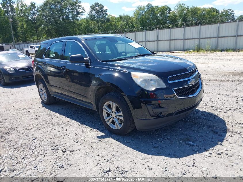 2013 CHEVROLET EQUINOX LS - 2GNALBEK6D6371296