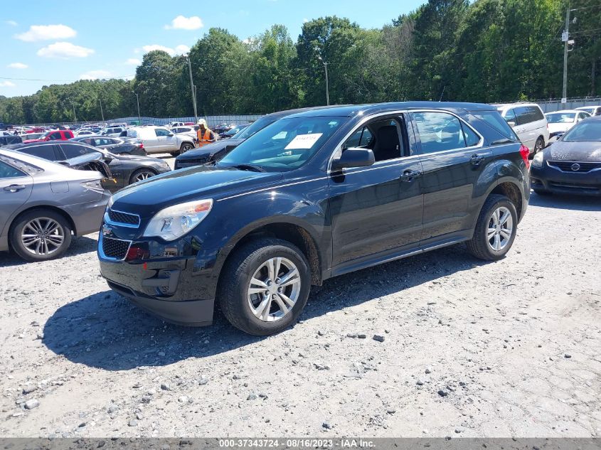 2013 CHEVROLET EQUINOX LS - 2GNALBEK6D6371296