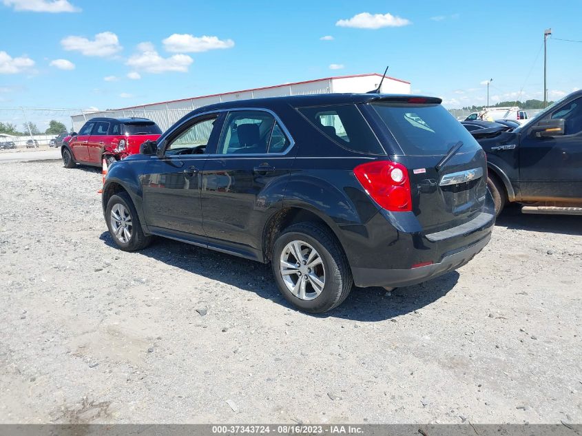 2013 CHEVROLET EQUINOX LS - 2GNALBEK6D6371296