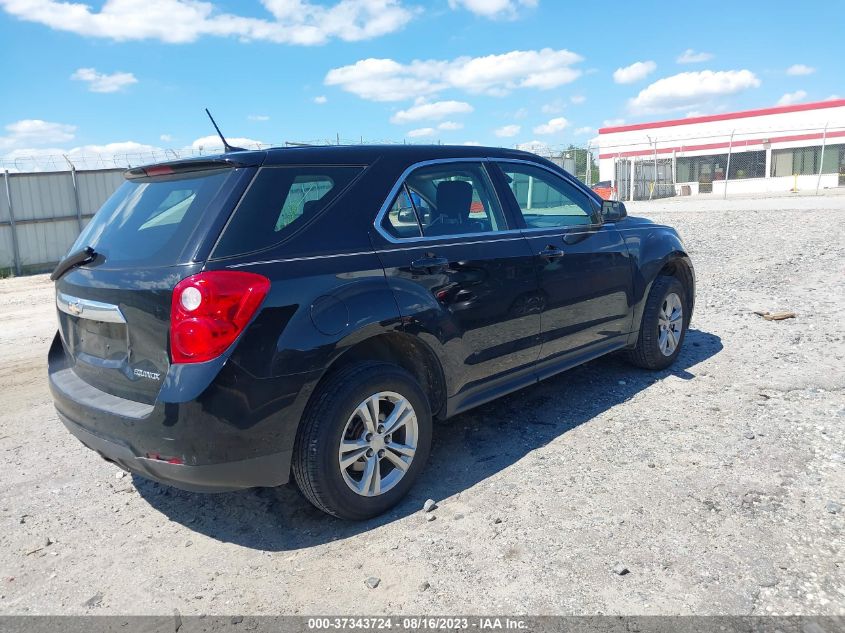 2013 CHEVROLET EQUINOX LS - 2GNALBEK6D6371296