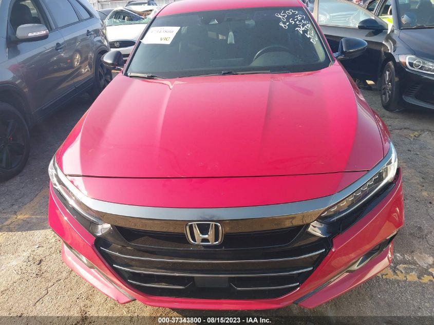 2022 HONDA ACCORD SEDAN SPORT - 1HGCV1F33NA048505
