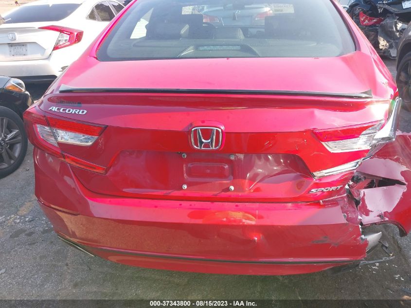 2022 HONDA ACCORD SEDAN SPORT - 1HGCV1F33NA048505