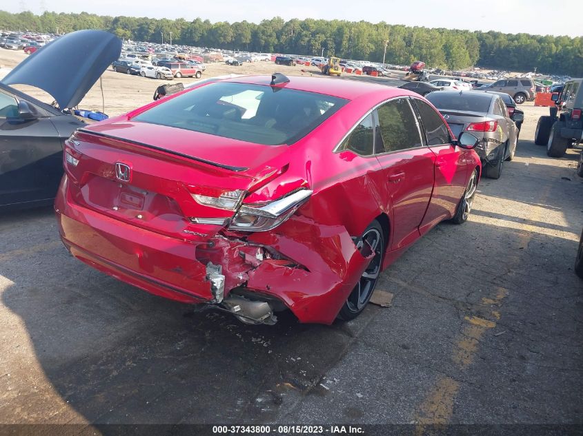 2022 HONDA ACCORD SEDAN SPORT - 1HGCV1F33NA048505