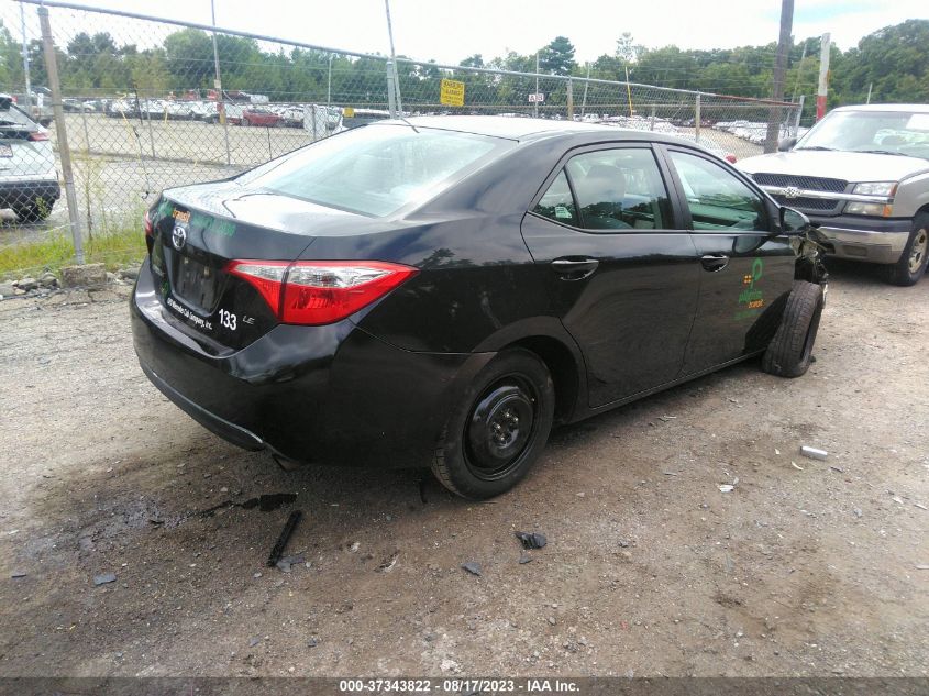 2014 TOYOTA COROLLA L/LE/S/S PLUS/LE PLUS - 5YFBURHE6EP024396