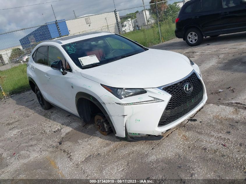 2017 LEXUS NX 200T/BASE/F SPORT - JTJYARBZ4H2070792