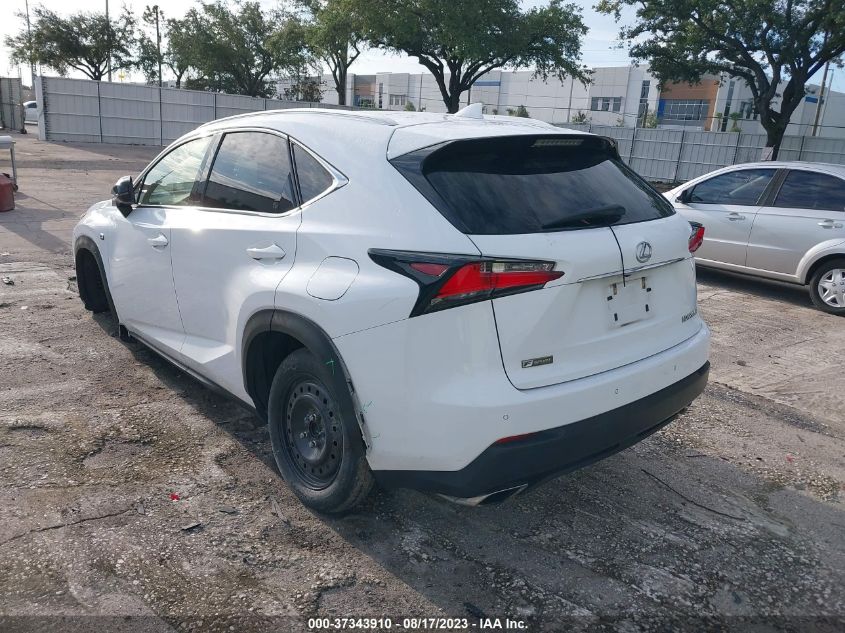 2017 LEXUS NX 200T/BASE/F SPORT - JTJYARBZ4H2070792