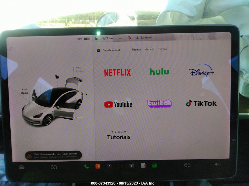 2019 TESLA MODEL 3 - 5YJ3E1EB2KF433466