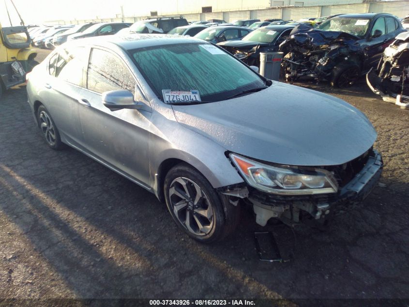 2017 HONDA ACCORD SEDAN EX-L - 1HGCR2F85HA170695