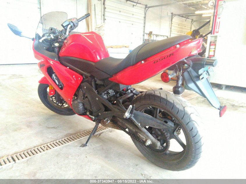 2008 KAWASAKI EX650 A - JKAEXEA178A042610