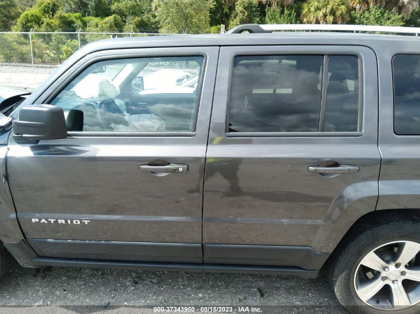 2017 JEEP PATRIOT HIGH ALTITUDE - 1C4NJRFB3HD210404