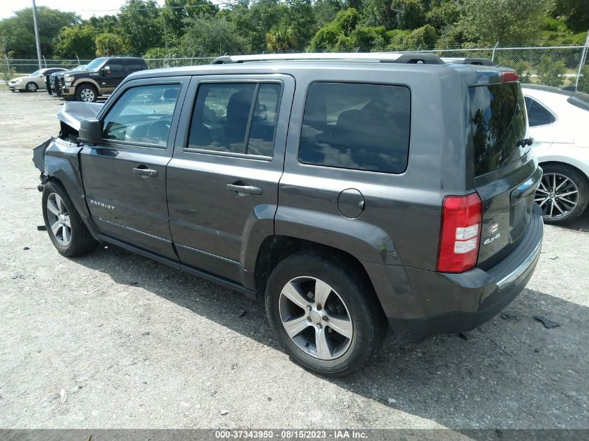 2017 JEEP PATRIOT HIGH ALTITUDE - 1C4NJRFB3HD210404