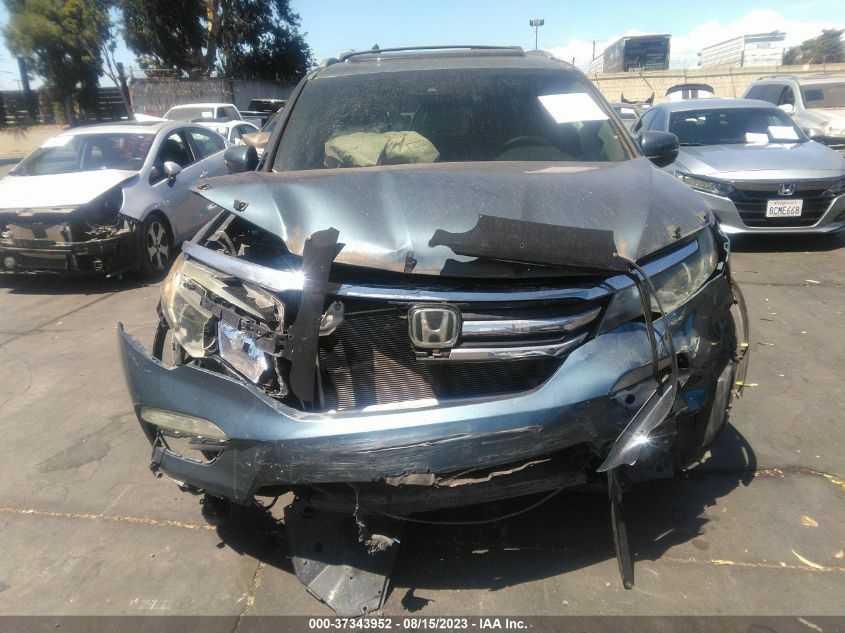2016 HONDA PILOT TOURING - 5FNYF5H91GB008220